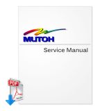 MUTOH RockHopper (Falcon Outdoor Jr) Series Service Manual (Direct Download)